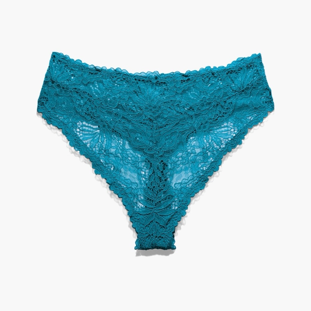 Savage X FENTY ROMANTIC CORDED LACE HIGH-WAIST THONG